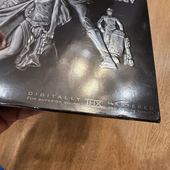 STAR WARS Trilogy IV V VI  Bonus 4-Disc Widescreen DVD Remastered Silver Box Set - Picture 10 of 11